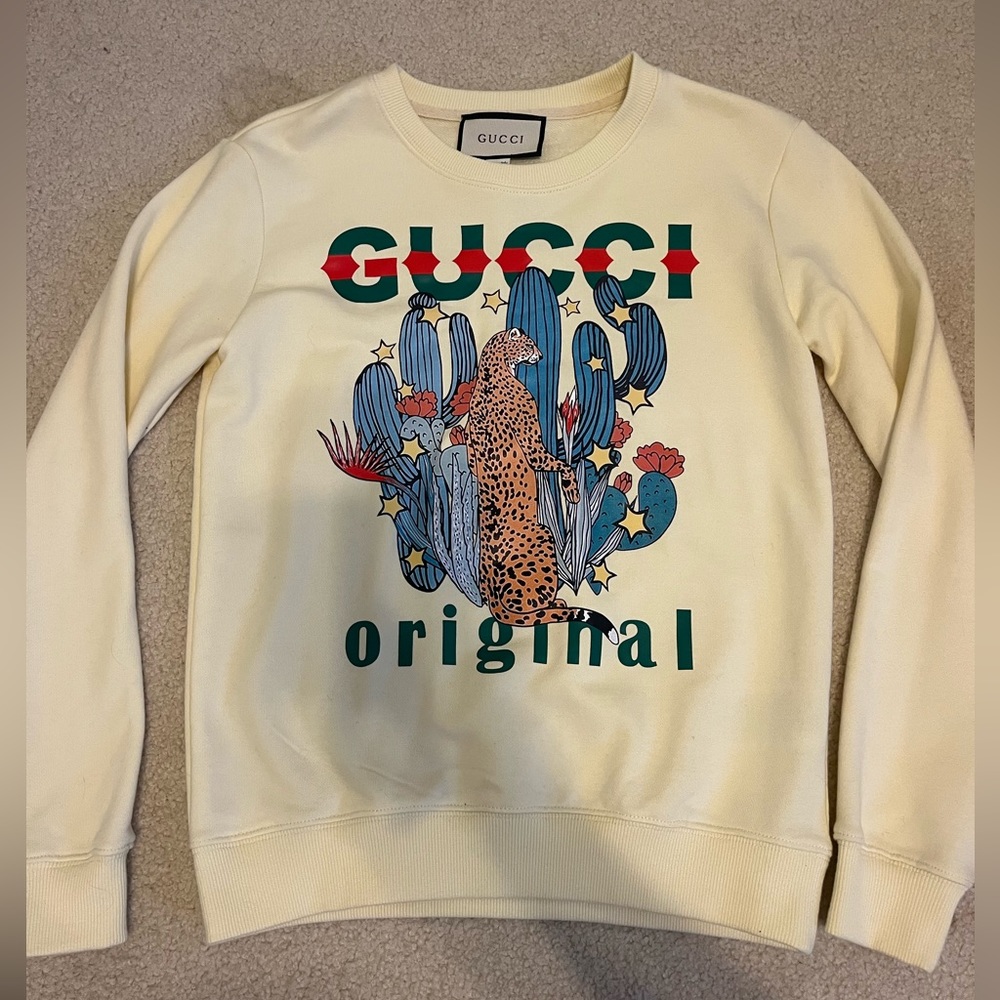 AUTHENTIC GUCCI original crew neck size s